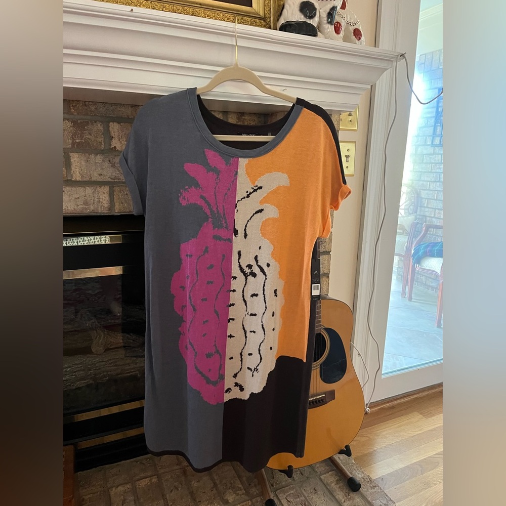 Nic+Zoe Multicolor Graphic Dress NWT!!
